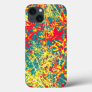 Blätter rot-gelb-weiße iPad-Luftabdeckung Case-Mate iPhone Hülle