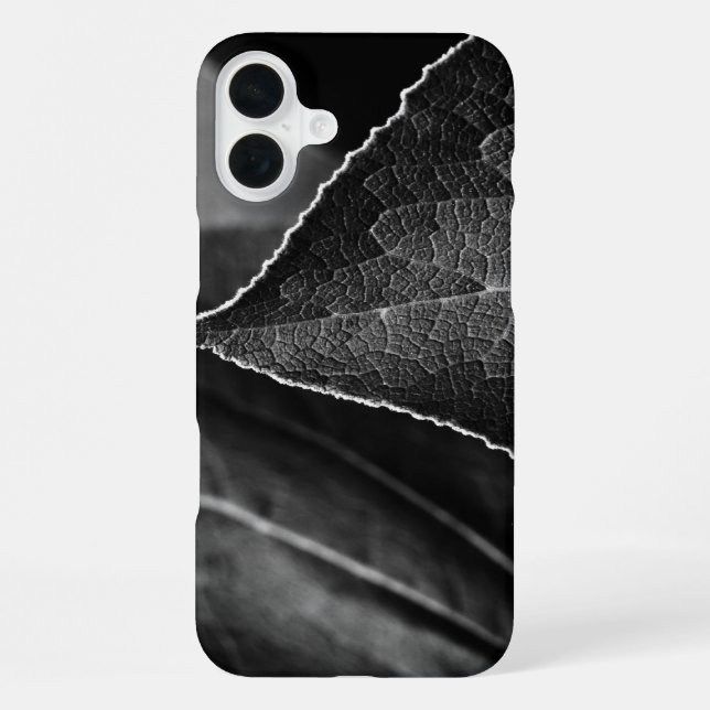 Blätter sind iPhone hülle (Rückseite)