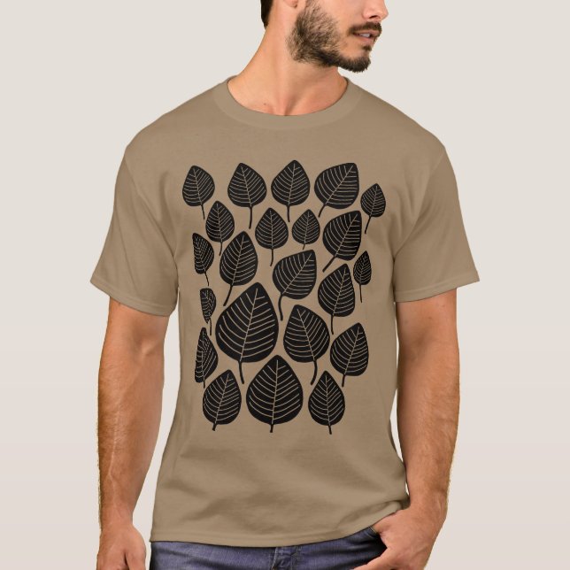 Blätter T-Shirt (Vorderseite)