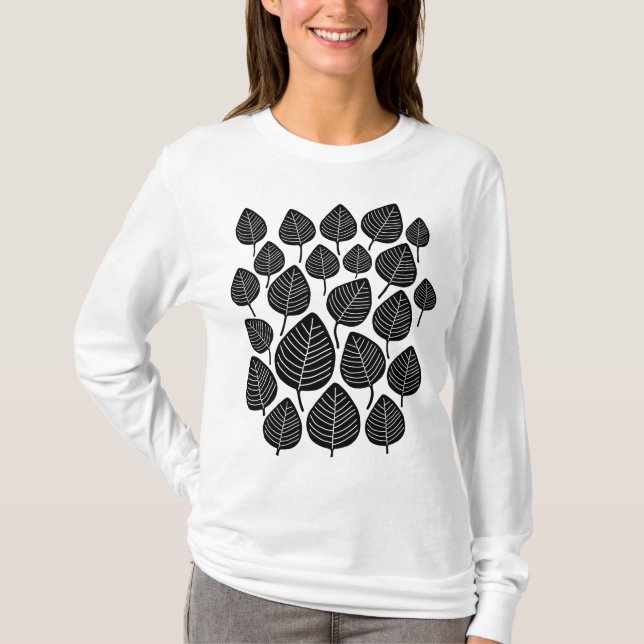 Blätter T-Shirt (Vorderseite)
