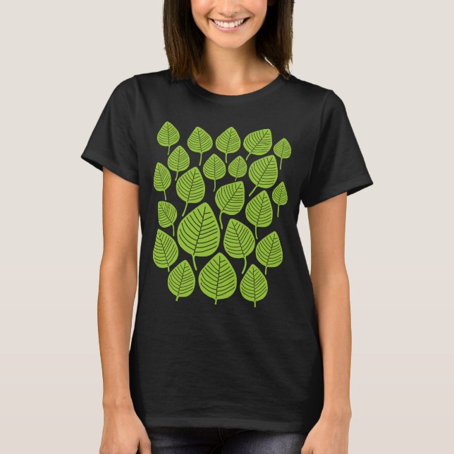Blätter T-Shirt (Vorderseite)