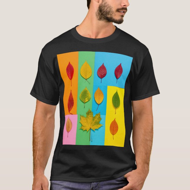 Blätter T-Shirt (Vorderseite)