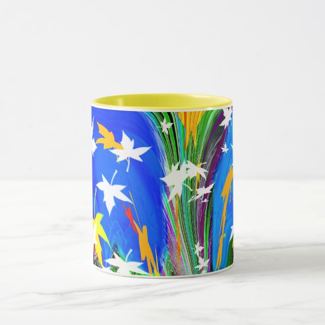 Blätter Tasse (Zentrum)
