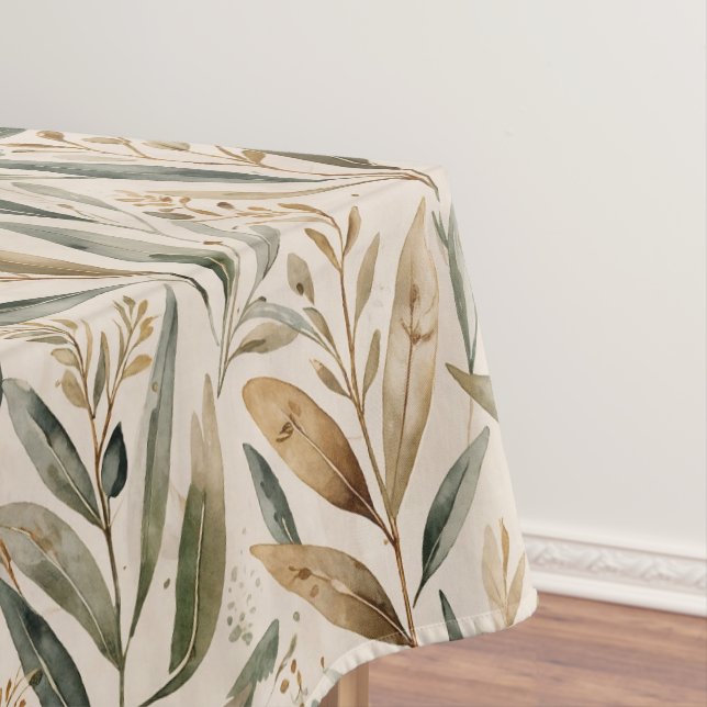 Blätter  tischdecke (Beispiel)