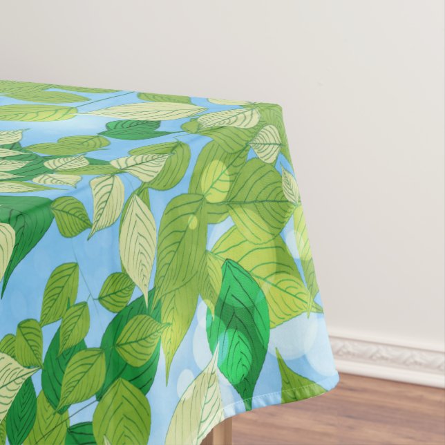 Blätter Tischdecke (Beispiel)