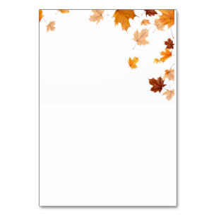 Blätter Tischnummer