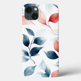 Blätter und Blumen Case-Mate iPhone Hülle