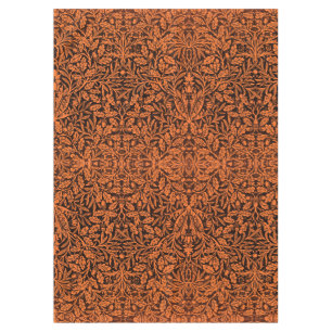 Blätter und Blumenmuster aus Eichen und Korallen Tischdecke