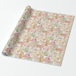 Blätter und Rose der Aquarellpalme Geschenkpapier<br><div class="desc">Elegante Aquarellpalmen-Blätter und Rose in verschiedenen Farbtönen werden auf diesem Verpackungspapier vorgestellt - ideal für Brautpartys,  Hochzeiten,  Geburtstagsfeiern oder jede Gelegenheit.</div>