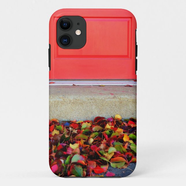 Blätter und Türe Case-Mate iPhone Hülle (Rückseite)
