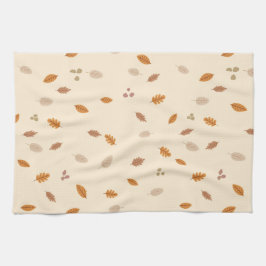 Blätter und Zweige Lichtfeuerverbinder Geschirrtuch