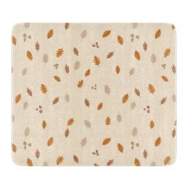 Blätter und Zweige Lichtfeuerverbinder Schneidebrett