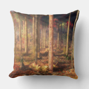 Blätter von Goldkissen Kissen