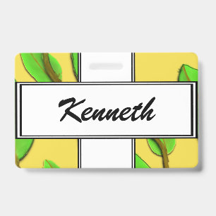 Blätter von Kenneth Yoncich Ausweis