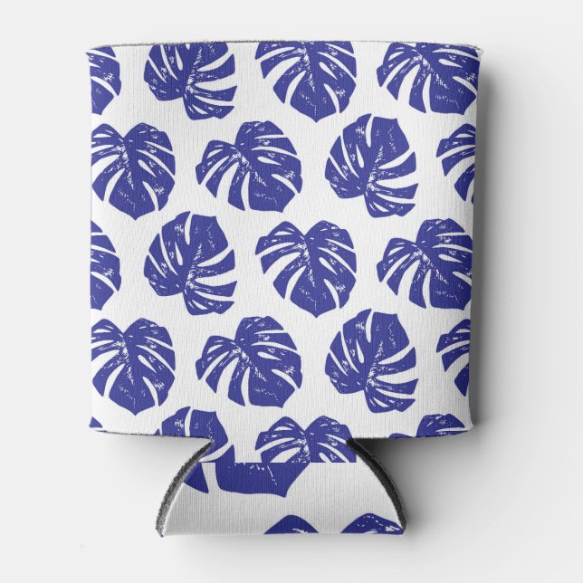 Blätter von Palmen: Naturmuster Dosenkühler (Vorderseite)