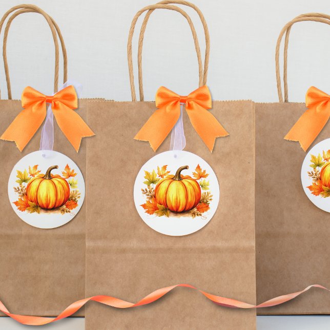 Blätter zum Herbst-Erntedank-Fallpumpen Geschenkanhänger (Von Creator hochgeladen)