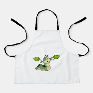 Blätter zur Raupe Schürze