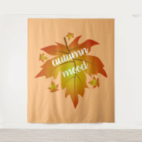 Blätter zur Stimmungstyp im Herbst