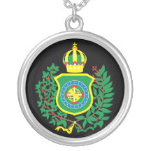 Blättert Halsband das Silber mit dem Imperialen