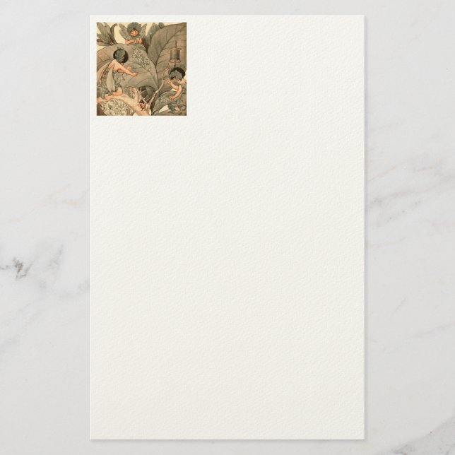 Blattfeen reparieren Blätter Briefpapier (Vorderseite)