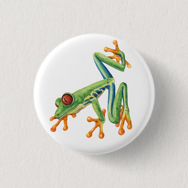 Blattgrün Button (Vorderseite)