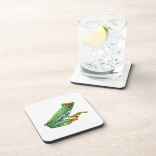 Blattgrün Getränkeuntersetzer