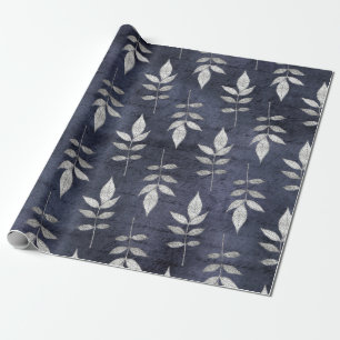 Blattmuster Geschenkpapier