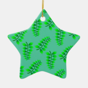 Blattmuster Keramikornament