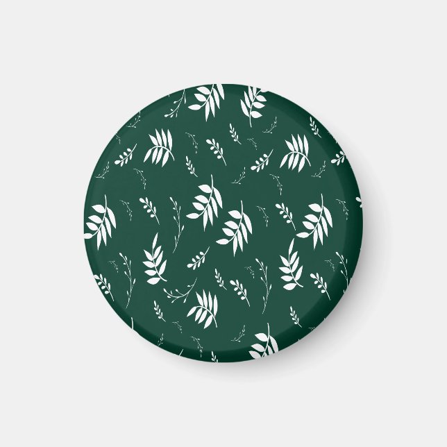 Blattmuster Magnet (Vorne)