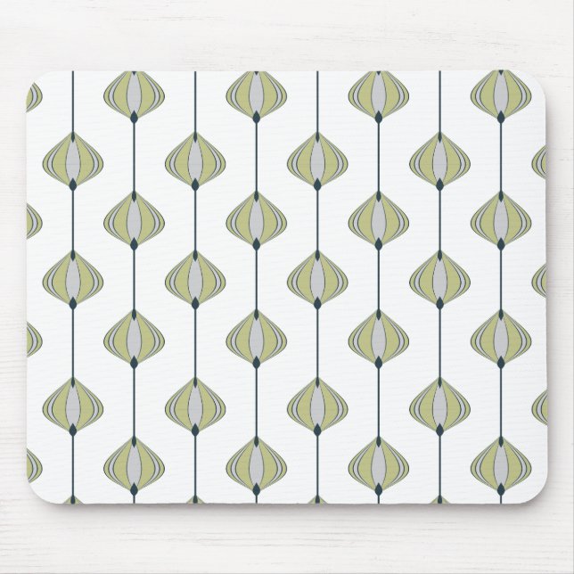 Blattmuster Mousepad (Vorne)