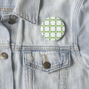 Blattmuster, Muster aus Blättern, grüne Blätter Button