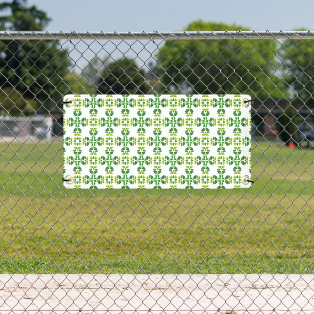 Blattmuster, Muster von Blätter, grüne Blätter Banner (Insitu)