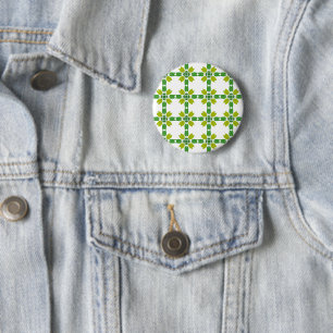 Blattmuster, Muster von Blätter, grüne Blätter Button
