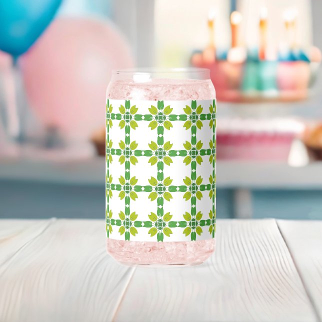 Blattmuster, Muster von Blätter, grüne Blätter Dosenglas (Insitu (Baby Party))