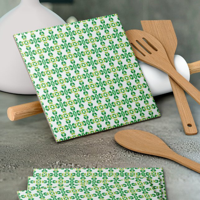 Blattmuster, Muster von Blätter, grüne Blätter Fliese (Von Creator hochgeladen)