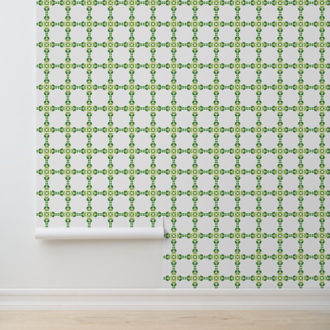 Blattmuster, Muster von Blätter, grüne Blätter Tapete (Anwendung)