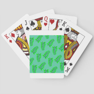 Blattmuster Spielkarten