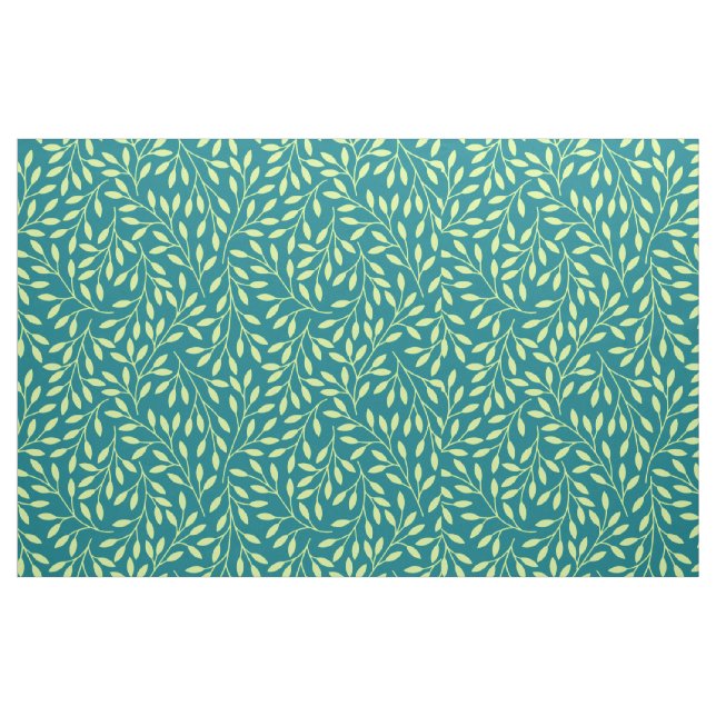 Blattmuster Stoff (Fat Quarter (45,7 x 55,9 cm))