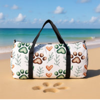Blattreicher Pfotenabdruck Pet Travel