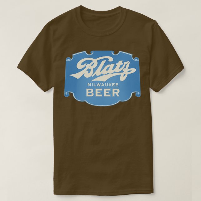 Blatz Beer Milwaukee TShirt (Design vorne)