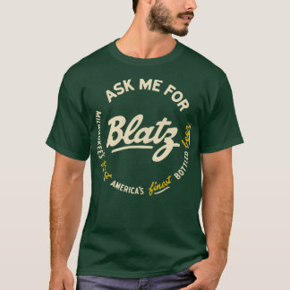 Blatz die schönste Bierbrauerei Retro Defunktional T-Shirt