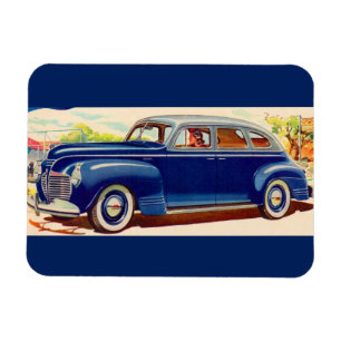 blau 1941 Plymouth Magnet