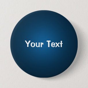 Blau 3" Vorlage für benutzerdefinierte Texttasten Button