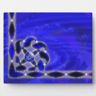 Blau als Meer Foto Plaque Fotoplatte