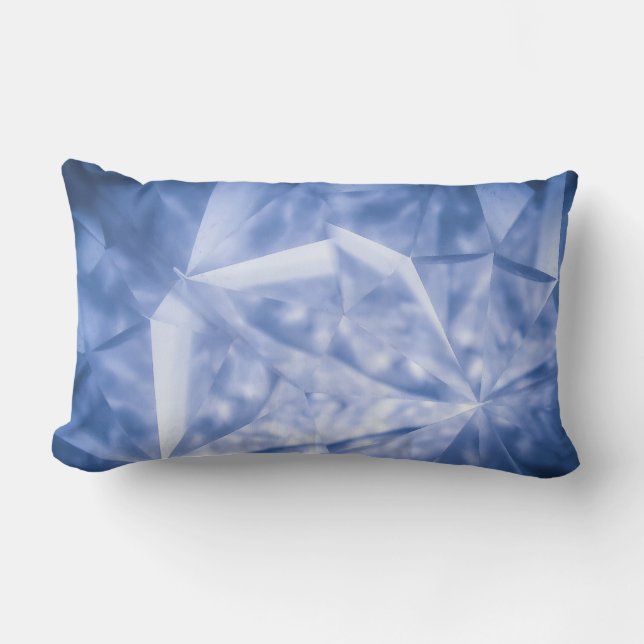 Blau-Anzug Lendenkissen (Vorderseite)