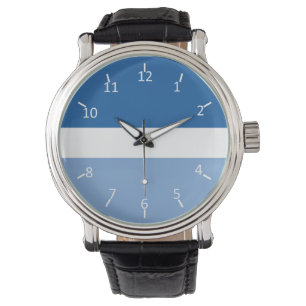 Blau Armbanduhr