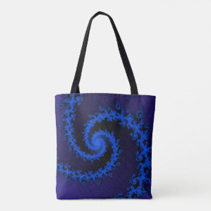 BLAU AUF BLAUE FRAKTAL DESIGN