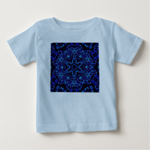 Blau aufgehellt baby t-shirt