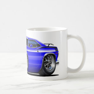 Blau-Auto 1970 Plymouths Cuda Kaffeetasse