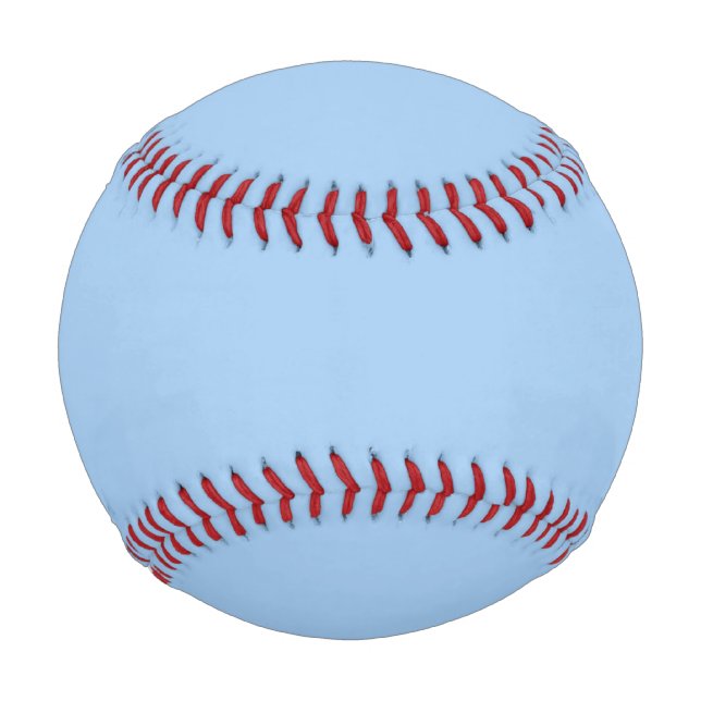 Blau-Babyaugen (Vollfarbe) Baseball (Vorderseite)